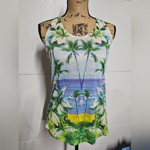 Tropical Palm Tree Graphic T-Shirt